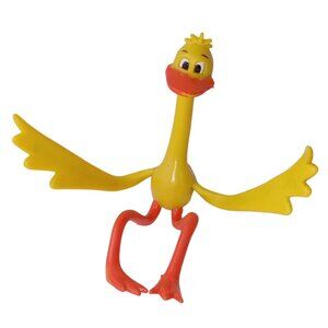 🎯 10 for $12 / Posable Yellow Duck Bendable Toy Figure